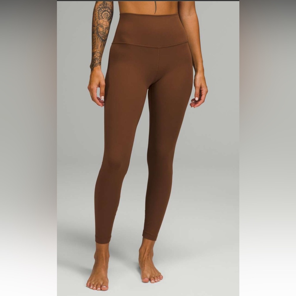 *Last Chance* Lululemon Align High-Rise Pant 25” Copper Brown Sz 8